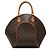 Louis Vuitton Marrón Monogram Ellipse MM Castaño