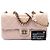 Chanel Beige Medium Quilted Glazed Calfskin Perfect Edge Flap - vista 7