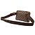 Bolsa Tiracolo Brooklyn Louis Vuitton Marrom Damier Ebene - vista 2