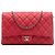 Clutch Chanel Red CC Trapuntata Caviar con Catena Rosso