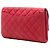 Clutch Chanel Red CC Trapuntata Caviar con Catena Rosso - vista 2