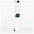 Borsa a tracolla Valentino in pelle blu Rockstud con tripla zip - vista 6