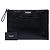 Clutch Saint Laurent in pelle nera con stampa coccodrillo Nero - vista 7
