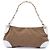 Chanel Olsen Schultertasche aus braunem Canvas