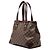 Louis Vuitton Marrone Damier Ebene Hampstead PM - vista 2