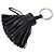Ring Hermès Black Milo Carmen Portachiavi e Charm per borsa con nappa Nero - vista 2
