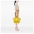 Céline Borsa Tote Luggage in pelle di vitello granulata gialla Celine Giallo - vista 6