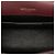 Borsa Vicky Chain Saint Laurent in agnello rosso con monogramma, misura Medium Bordò - vista 4