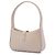 Saint Laurent Mini Le 5 a 7 in pelle di vitello liscia beige - vista 2