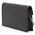 Portafoglio a catena a bustina Saint Laurent Gray Grain De Poudre Chevron Cassandre Marrone Grigio antracite - vista 2