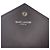 Portafoglio a catena a bustina Saint Laurent Gray Grain De Poudre Chevron Cassandre Marrone Grigio antracite - vista 5