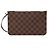 Pouch Louis Vuitton Marrone Damier Ebene Neverfull MM