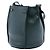 Céline Borsa a tracolla a secchiello Celine Big Bag in pelle verde Verde scuro - vista 2
