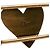 Spilla a forma di cuore in smalto dorato Dior D'oro - vista 3