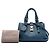 Borsa Bottega Veneta Blue Small Cervo Roma - vista 6