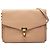 Borsa a tracolla Burberry in pelle marrone Macken Carne