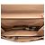 Borsa a tracolla Burberry in pelle marrone Macken Carne - vista 4