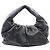 Pochette de hombro en piel de cordero negra Bottega Veneta Negro