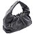 Pochette de hombro en piel de cordero negra Bottega Veneta Negro - vista 2