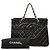 Tote Chanel Black Grand CC Caviar Timeless Nero - vista 11