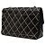 Chanel Black Jumbo CC Quilted Lambskin Wild Stitch Flap Nero - vista 2