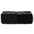 Chanel Black Jumbo CC Quilted Lambskin Wild Stitch Flap Nero - vista 3