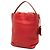 Borsa a secchiello Ashby in tela House Check rossa e pelle di vitello Burberry Rosso - vista 2