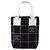 Tote Chanel Black Small CC Chocolate Bar Canvas Nero