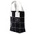 Tote Chanel Black Small CC Chocolate Bar Canvas Nero - vista 2