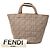 Fendi Beige Zucca Kaschmir Shopper Tote - Ansicht 7