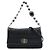 Borsa Miu Miu Black Matelasse Nappa Crystal Chain