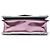 Borsa Prada Vitello Cahier metallizzata con finiture in Saffiano rosa D'oro - vista 3