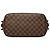 Louis Vuitton Cabas Rivington in Damier Ebene marrone - vista 3