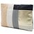 Chanel Clutch O Case in agnello trapuntato argento Large Colorblock Patchwork - vista 2