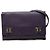 Prada Borsa a tracolla con chiusura Twist Lock in pelle Saffiano viola Porpora Viola scuro
