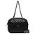 Chanel Black CC gesteppte Lammfell Camera Bag Schwarz - Ansicht 7