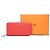 Cartera larga Hermès Red Epsom Azap Silk Roja - vista 8