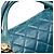 Chanel Blue Medium Glazed Calfskin Castle Rock Top Handle Flap - vista 6