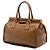 Prada Brown City Calf Frame Top Handle Tote Braun - Ansicht 2