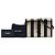 Borsa a tracolla Kate Monogram in tessuto a righe metallizzate oro Saint Laurent D'oro - vista 7