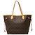 Louis Vuitton Marrone Monogram Neverfull MM