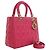 Lady Dior aus Lammleder Cannage in Rosa, Größe Medium Pink - Ansicht 12