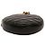 Borsa a tracolla Saint Laurent Black Quilted Le Maillon Round Tassel Chain Crossbody Nero - vista 3