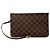 Pochette Louis Vuitton Damier Ebene Marrone Neverfull MM