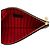 Pochette Louis Vuitton Damier Ebene Marrone Neverfull MM - vista 4
