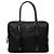 Borsa Business in Tessuto con bordi in Saffiano nero Prada