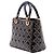 Dior Black Medium Patent Cannage Studded Supple Lady Dior Nero - vista 2