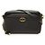 Pochette Caro Double in pelle di vitello granulata nera Dior Nero