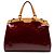 Louis Vuitton Red Monogram Vernis Brea MM Rosso Bordò
