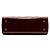 Louis Vuitton Red Monogram Vernis Brea MM Rosso Bordò - vista 3